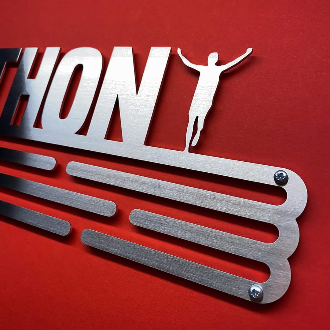 United Medals Marathon Medaillenhalter Running Laufen für 48 Medaillen Aufbewahrung - Läufer Geschen