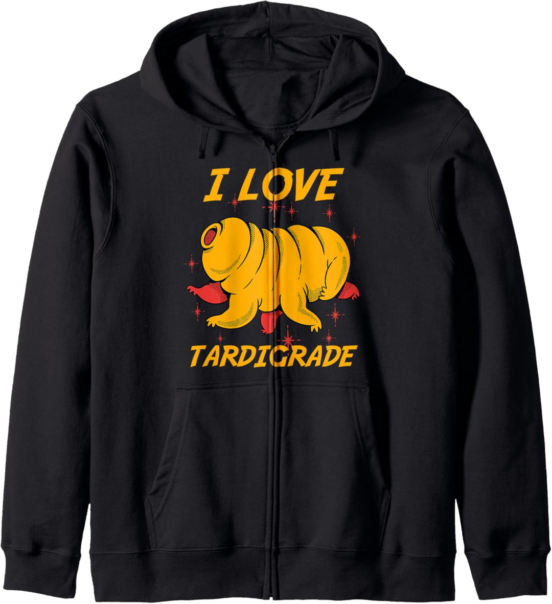 Survival Tardigrade Champion Retro Wasserbär Mikrobiologe Kapuzenjacke