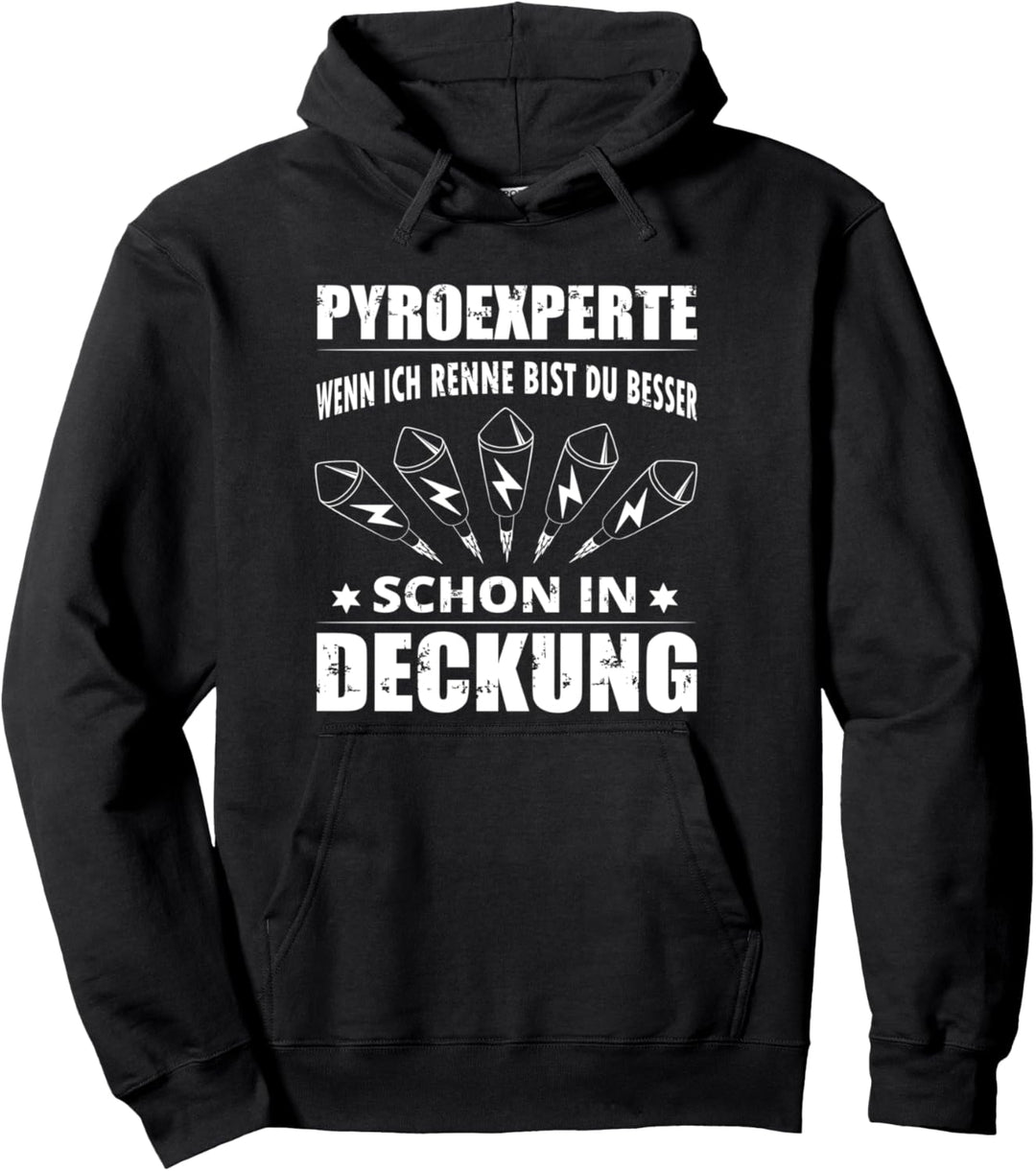 Feuerwerk Raketen Pyro rennt Pullover Hoodie