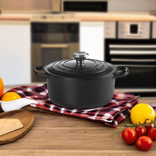 Le Creuset Signature Gusseisen-Bräter mit Deckel, Ø 18 cm, Rund, Für alle Herdarten und Induktion ge