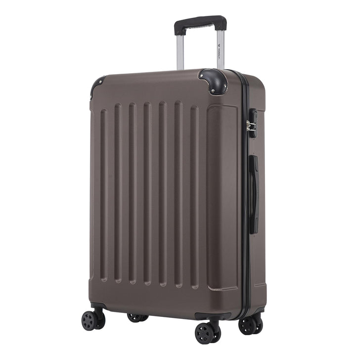 Trolley Koffer Suitcase, Reisekoffer, Rollkoffer Handgepäck, Hartschalenreisekoffer mit 4 Rollen 360