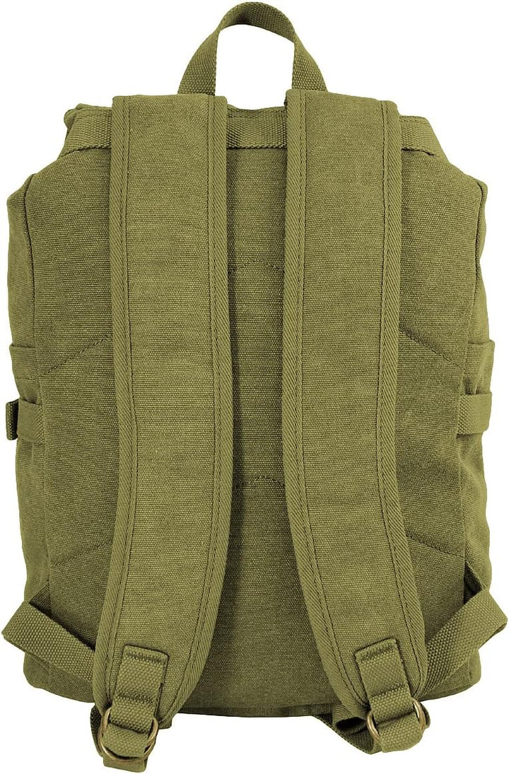 PureTrash Rucksack, Canvas, PT,oliv
