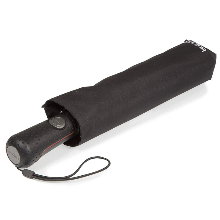 Isotoner X-TRA Regenschirm, gross, Schwarz