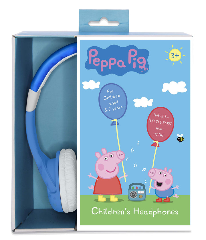 OTL Technologies JUNIOR Kinder Kopfhörer Peppa Pig Unicorn (gepolsterte Bügel, Lautstärke Begrenzung