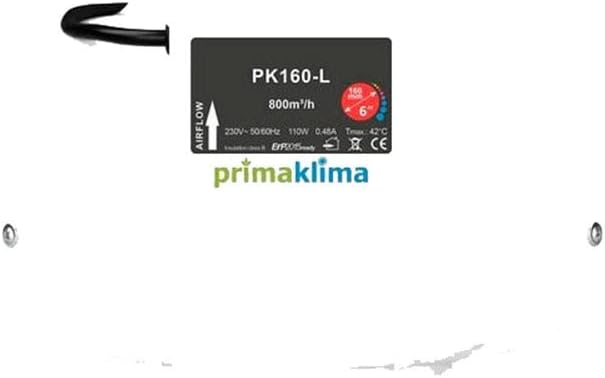 Rohrventilator UFO RVK Prima Klima 800 m³/h 160mm (PK160 MES)