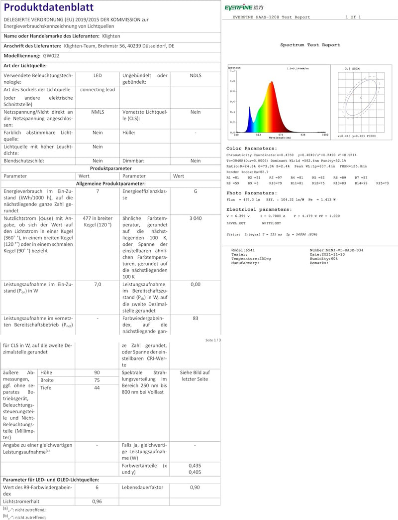 Klighten 4 Stück 7W LED Wandleuchten Aussen Innen, Wasserdicht IP65 Up Down Wandlampe, Aussenleuchte