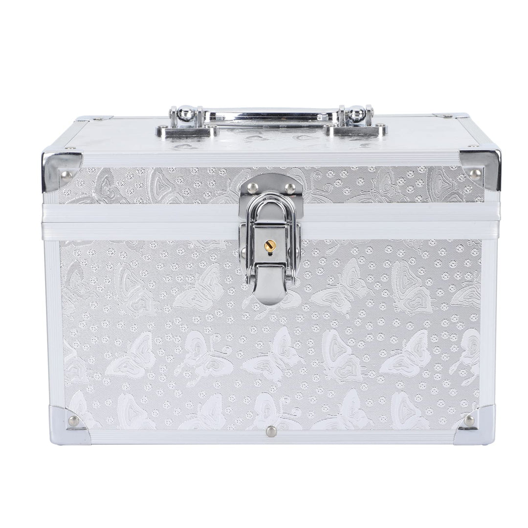 1stk Pediküre-kit Kosmetischer Zug Fall Schmuck-organizer-fach Tragbarer Werkzeugkasten Schmuck Orga