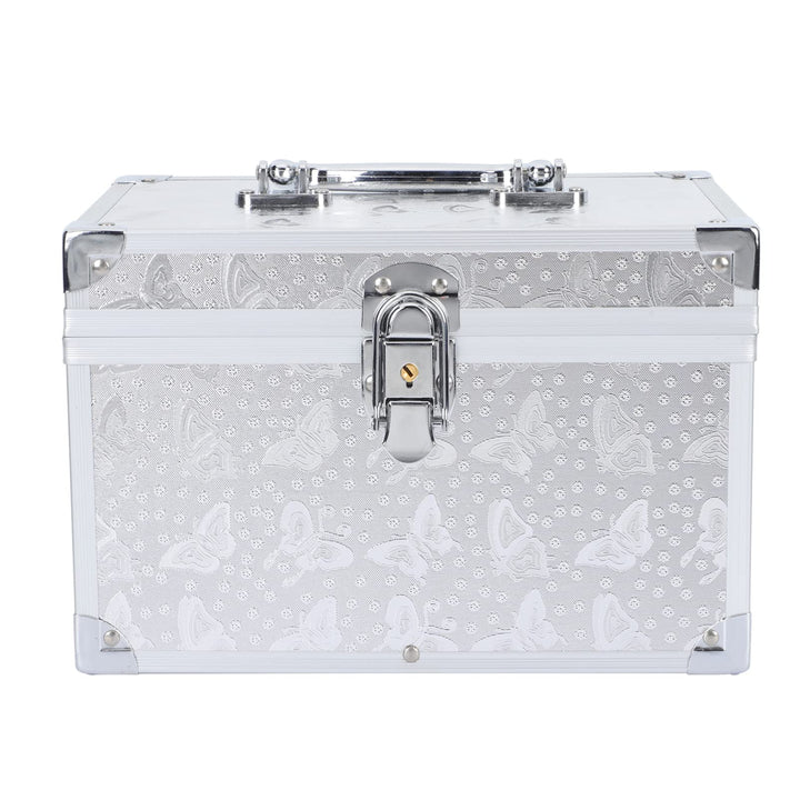 1stk Pediküre-kit Kosmetischer Zug Fall Schmuck-organizer-fach Tragbarer Werkzeugkasten Schmuck Orga
