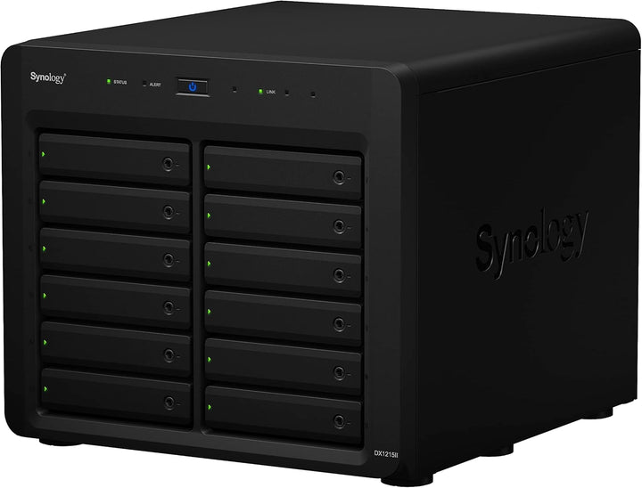 Synology DX1215II Festplattenerweiterungsgehäuse, schwarz