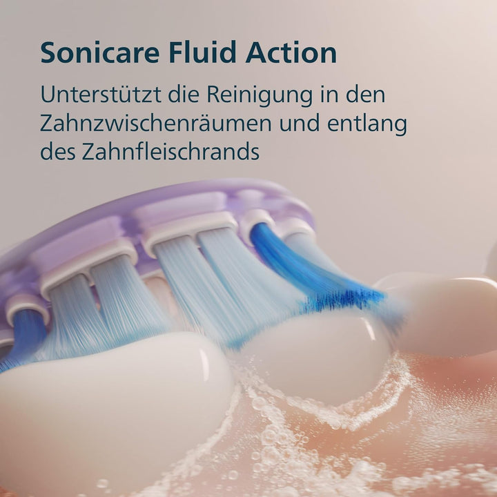 Philips Sonicare 7100 elektrische Zahnbürste, Schallzahnbürste mit App, 4 Putzmodi und 3 Intensitäts