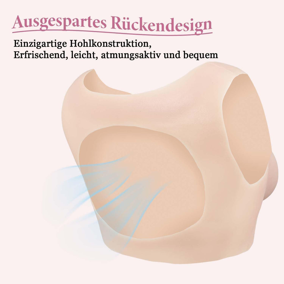 CYOMI Silikon Brüste Brustformen Realistisch Brustplatten Runder Kragen Hohle Zurück für Crossdresse