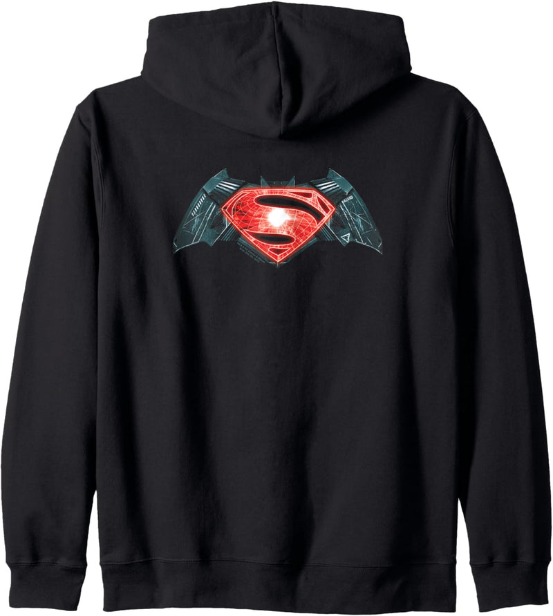 Batman v Superman Industrial Logo Kapuzenjacke