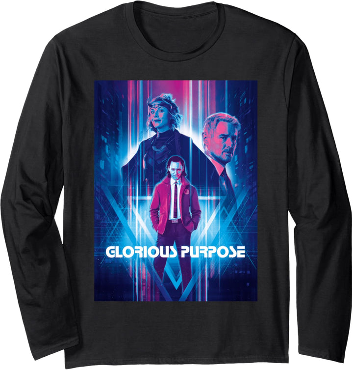 Marvel Loki Sylvie Mobius Glorious Purpose Langarmshirt
