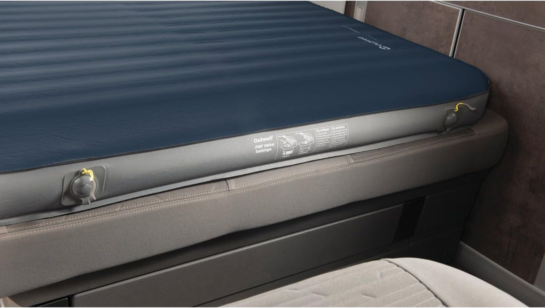 Outwell Dreamboat Campervan Liegematte, 200x114cm, blau Blau 200 x 80 cm (LxB), Blau 200 x 80 cm (Lx