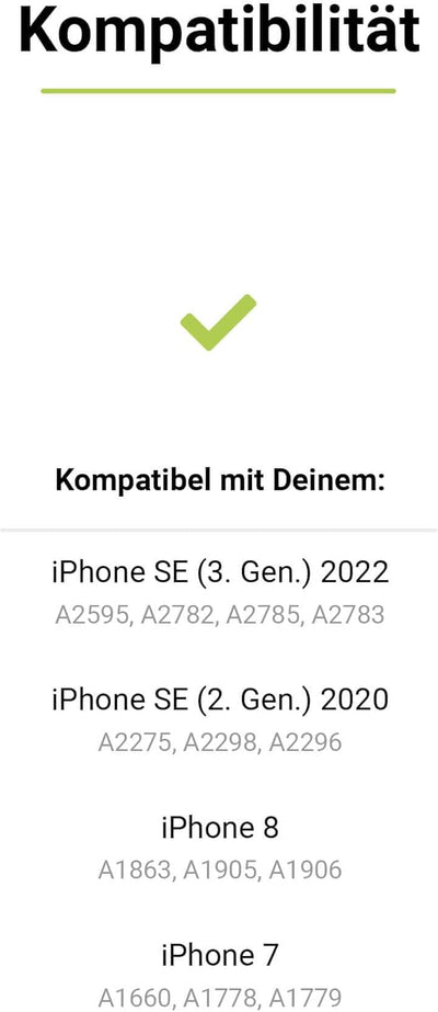 Artwizz HangOn Case kompatibel für iPhone SE (2022/2020) / 8/7 - Elastische Schutzhülle aus Silikon