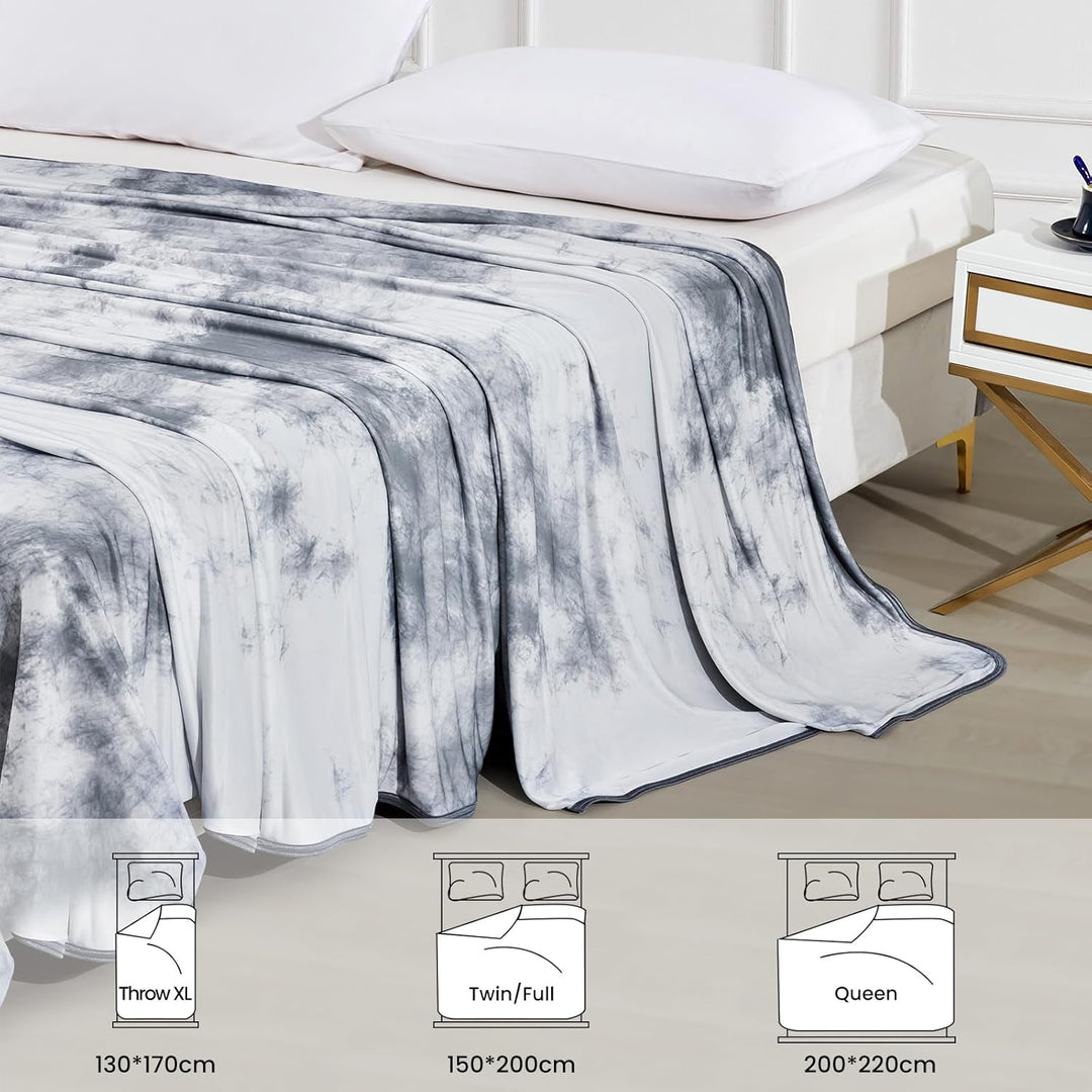 Elegear Kühldecke 2in1 Selbstkühlende Decke, Japanische Arc-Chill 3.0 Q-Max>0,5 leichte Sommerdecke