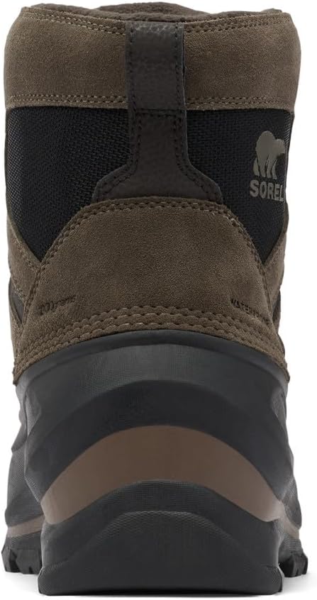 Sorel Buxton Lace Waterproof wasserdichte Winterstiefel für Herren, Braun (Delta x Black), 40 EU 44