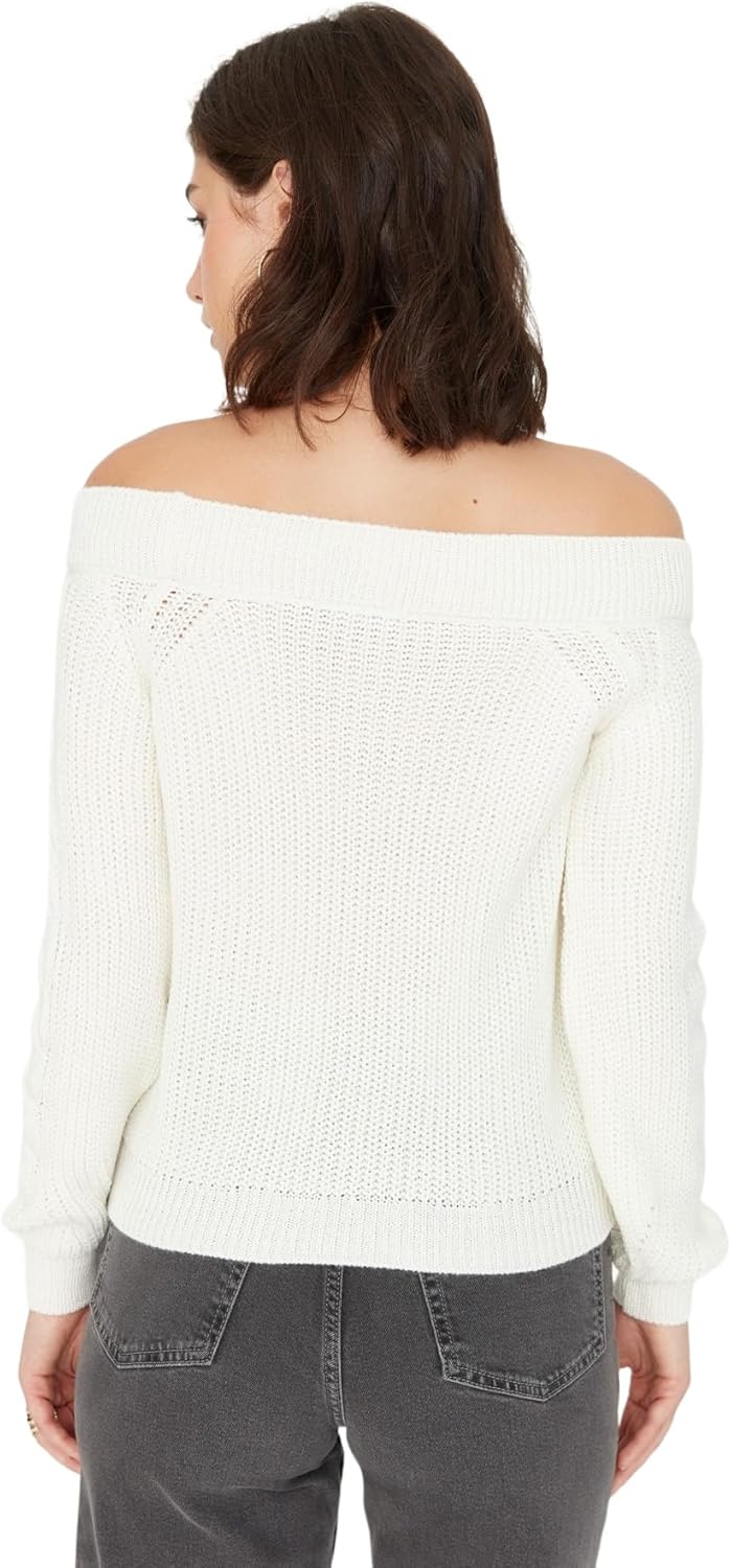TRENDYOL Damen Sweatshirt S Natur, S Natur