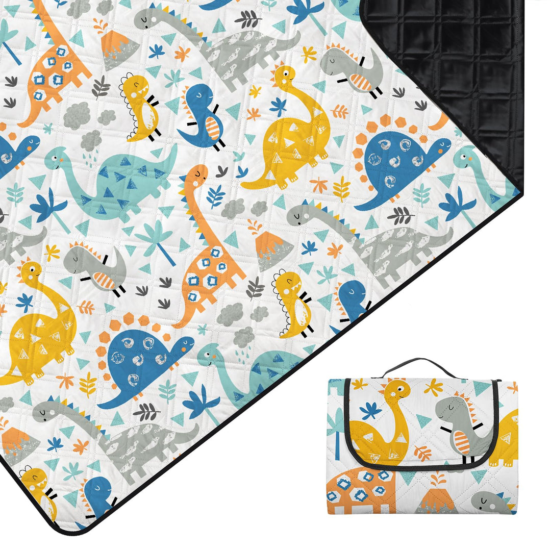 Extra gross Kinder Picknickdecke Wasserdicht 200 * 200cm, Strandmatte Campingdecke Gepolstert Faltba