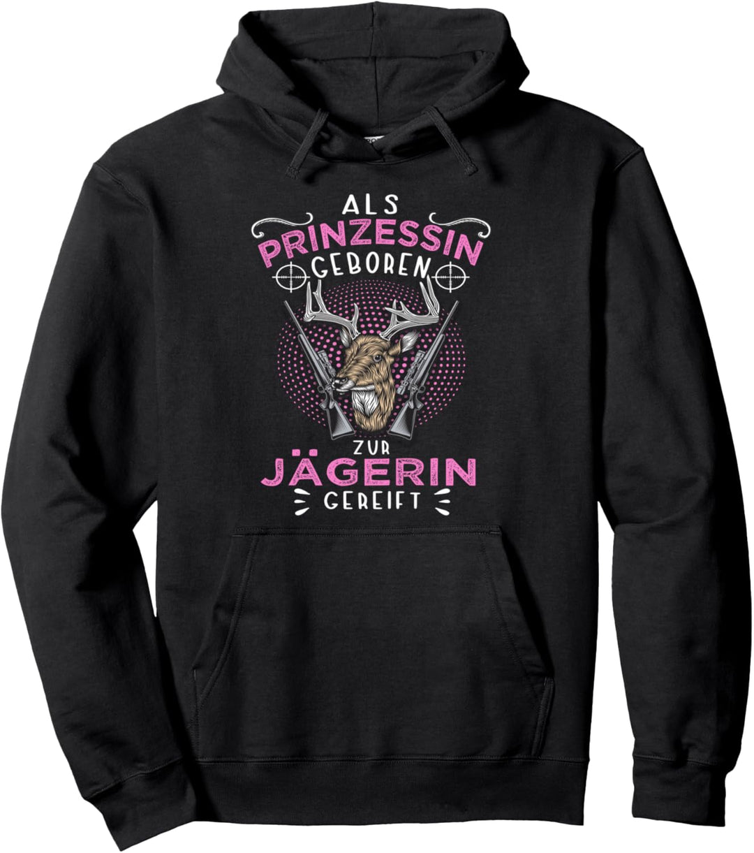 Jagd Jägerin Pullover Hoodie