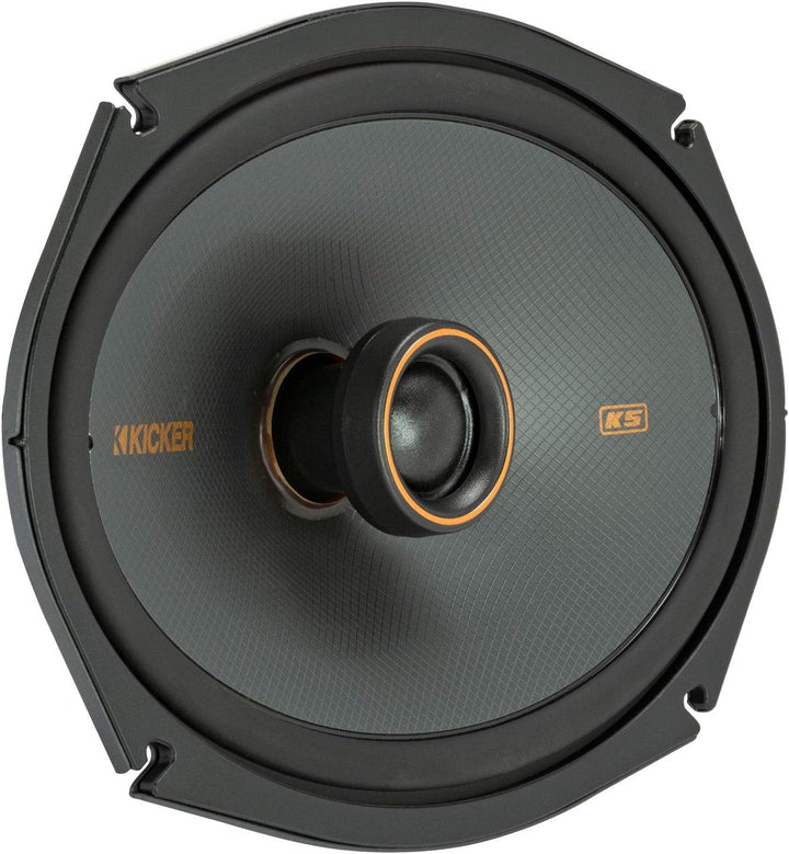 KICKER KSC6904 (KSC6904-47) - 15x23cm (6x9 Zoll) 2-Wege-Lautsprecher mit 300 Watt (RMS: 150 Watt) Nu