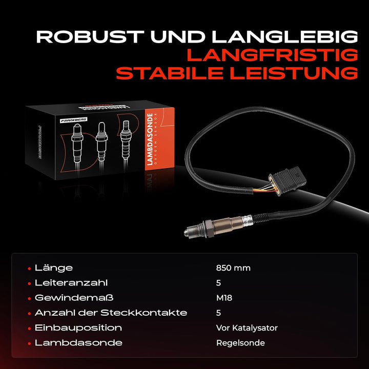 Lambdasonde Regelsonde für 2 Coupe F22 F87 3er F30 F80 4 Cabriolet F33 F83 4 Coupe F32 F82 3.0L Benz