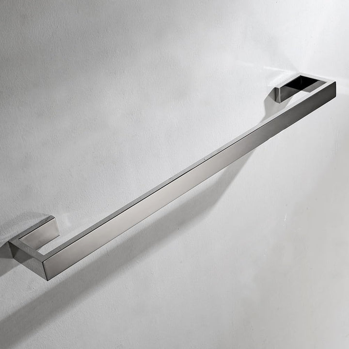 Flybath Handtuchstange Einzelschicht SUS 304 Edelstahl Stilvoller Handtuchhalter Wandmontage 60 cm,
