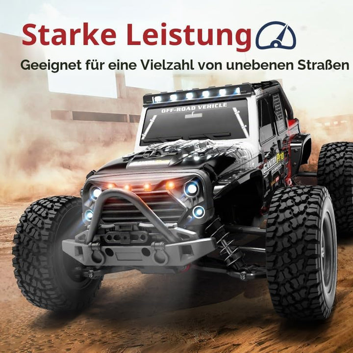 X-Verse 16103PRO Ferngesteuertes Auto Bürstenlose, 1:16 70KM/H Wasserdichtes RC Autos, 4WD All Terra