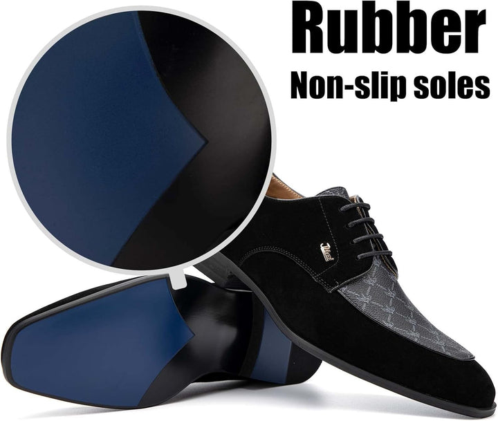 JITAI Herren Oxfords Oxford, Schwarz 07