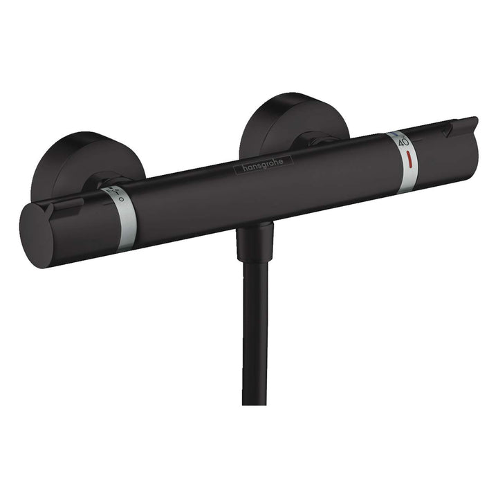 hansgrohe Ecostat Comfort - Duschthermostat Aufputz, Duscharmatur mit Sicherheitssperre (SafetyStop)