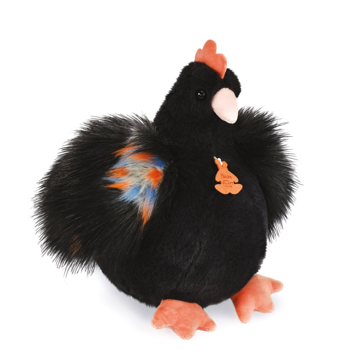 Histoire d'ours - Plüschtier Henne – Schwarz – 20 cm – Les Champes Chic – HO3163