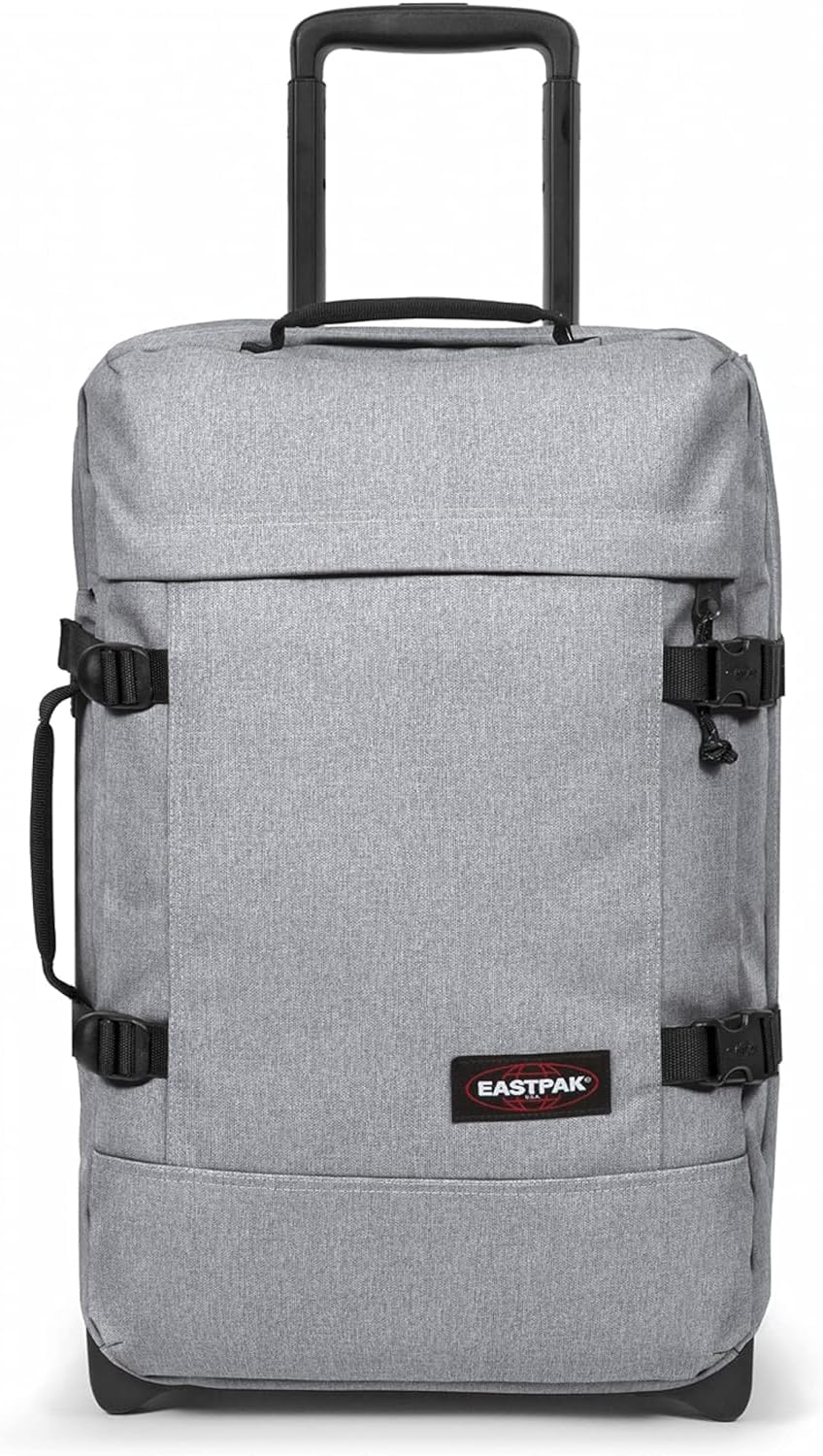 EASTPAK TRANVERZ L Koffer, 79 cm, 121 L, Grau (Sunday Grey) & TRANVERZ S Koffer, 51 cm, 42 L, Grau (
