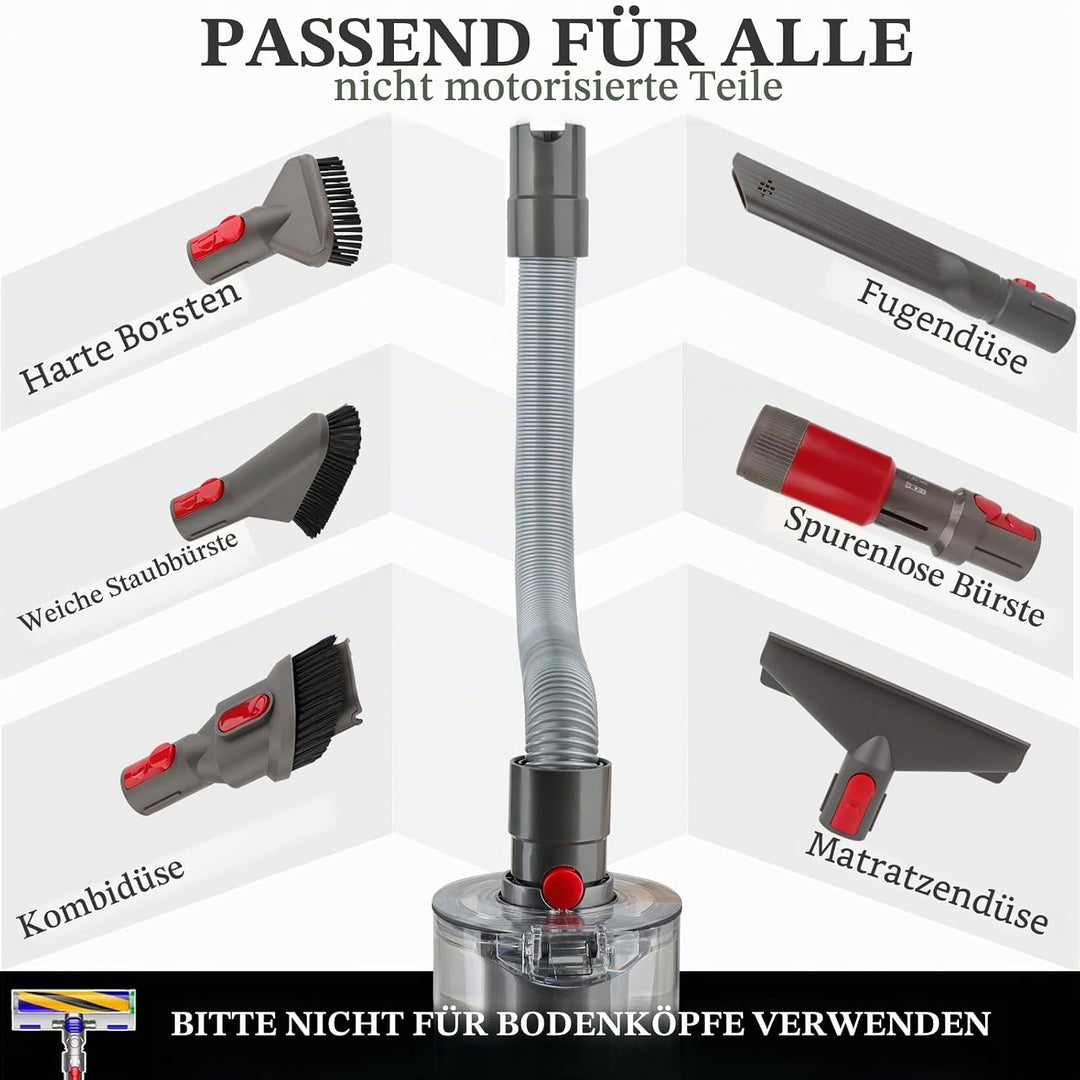 Fullclean Befestigungsset für Dyson Gen 5 V15 V12 V11 V10 V7 V8 Absolute Detect Cyclone Fluffy Mattr