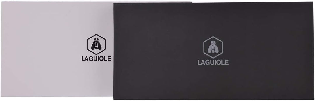 LAGUIOLE - Laguiole 4268473 Set mit 4 Steakmessern (22 cm) mit Edelstahlklinge und Harzgriff