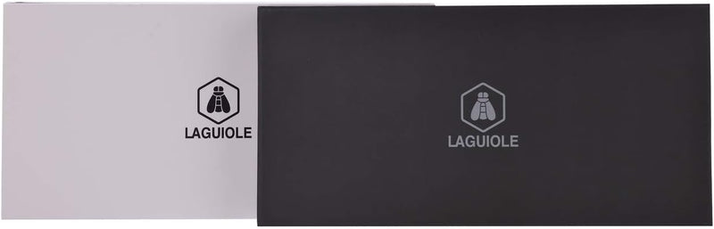 LAGUIOLE - Laguiole 4268473 Set mit 4 Steakmessern (22 cm) mit Edelstahlklinge und Harzgriff