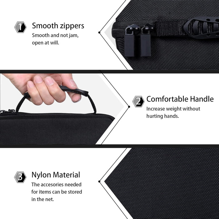 co2CREA Harte Eva Dart-Hülle für 20-Stahl Spitze oder weiche Spitze, Tragetasche mit Mesh-Taschen Sc