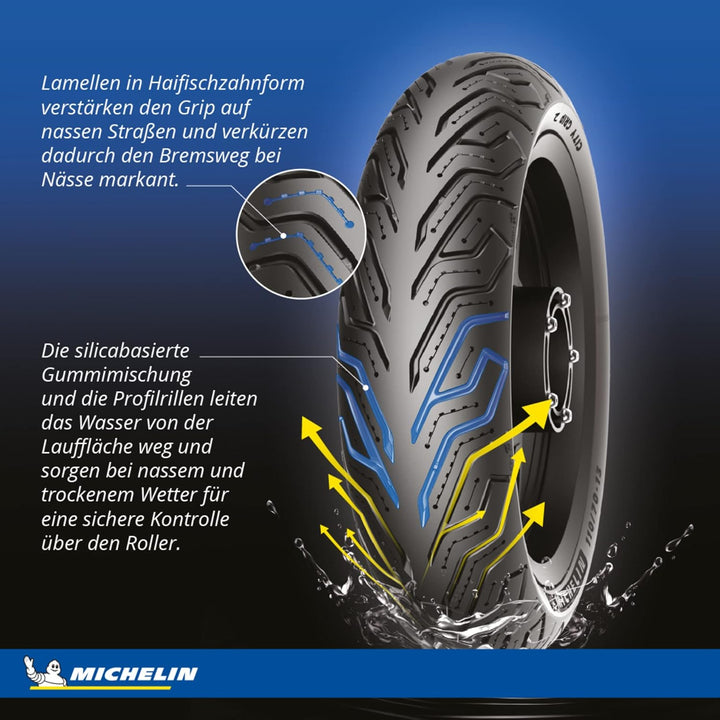 MICHELIN City Grip 2 Motorradreifen 120/70-13 53S Vorderrad