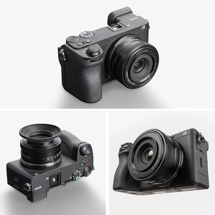 TTARTISAN AF 14mm F3.5 Weitwinkel Objektiv für Fuji, APS-C Autofocus Wide-Angle Pancake Lens X Mount