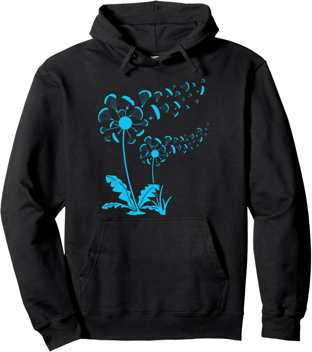 Gleitschirmfliegen Pusteblume Paragliding Shirt Gleitschirm Pullover Hoodie