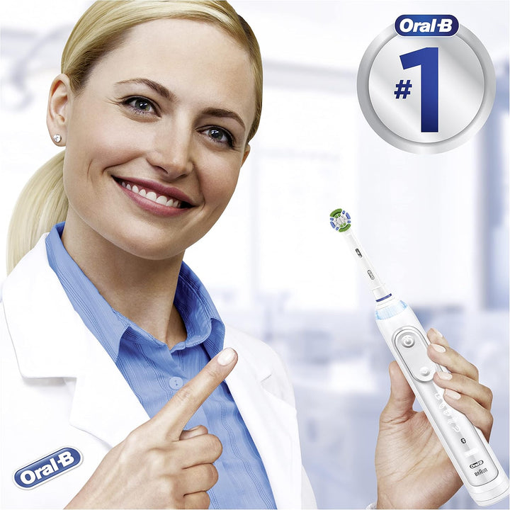 Oral-B Precision Clean Aufsteckbürsten für elektrische Zahnbürste, 10 Stück, mit CleanMaximiser-Bors