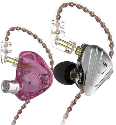 Yinyoo KZ ZSX1DD 5BA HybrideTreibern in Ear Monitor Ohrhörer, ZSX Kopfhörer IEM 5 Balanced Armature