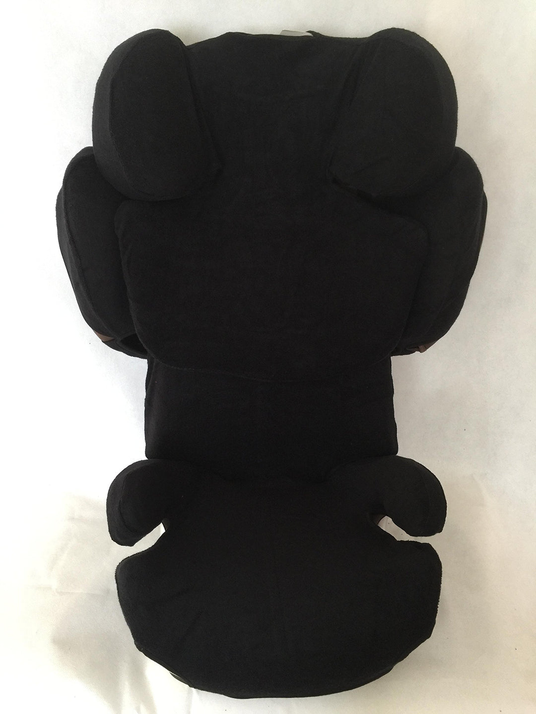 Sommerbezug Schonbezug für Cybex SOLUTION Z-Fix und T i-Fix Frottee 100% Baumwolle schwarz