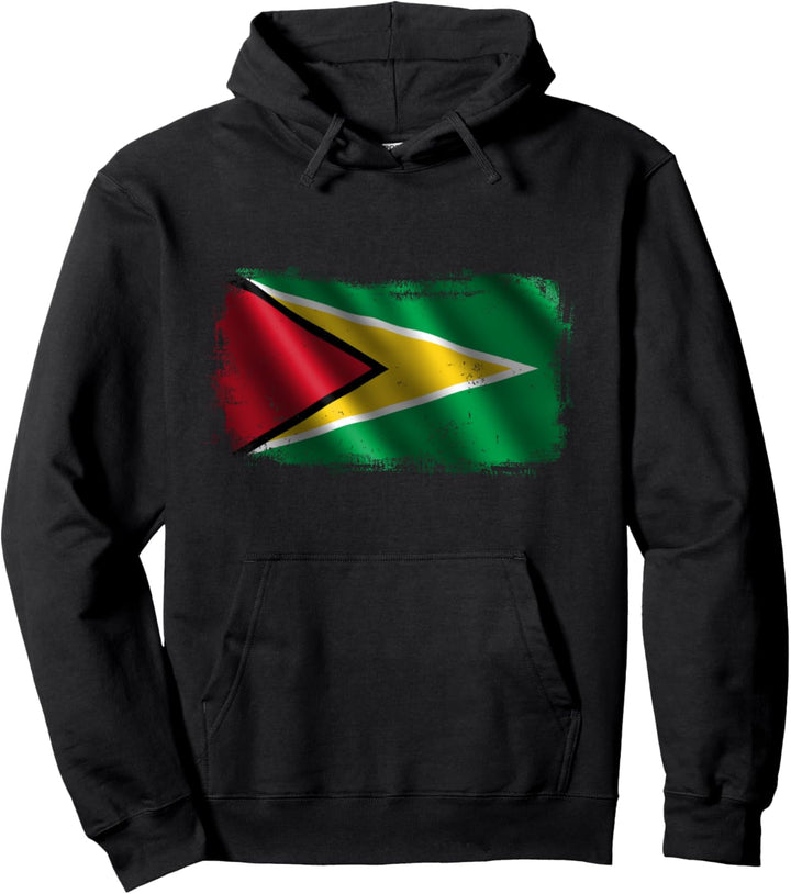 Guyana Guyanese Nationalflagge Pullover Hoodie