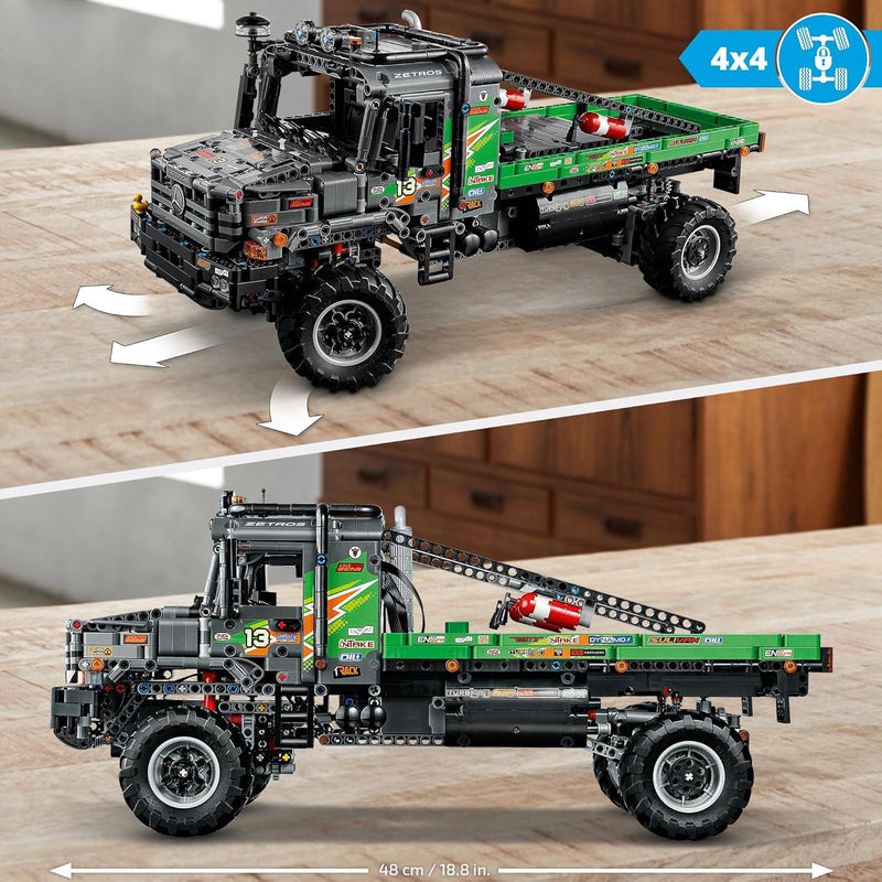 LEGO 42129 Technic 4x4 Mercedes-Benz Zetros Offroad-Truck, ferngesteuertes Auto, App-kontrolliertes