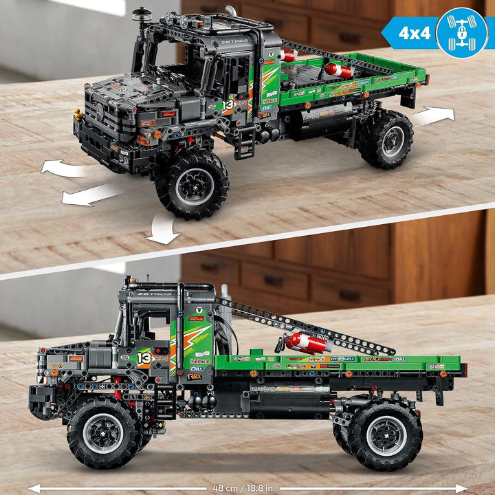 LEGO 42129 Technic 4x4 Mercedes-Benz Zetros Offroad-Truck, ferngesteuertes Auto, App-kontrolliertes