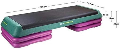 HMS Unisex's 17-44-020 5907695522129 Aerobic-Step, Mehrfarbig, Einheitsgrösse