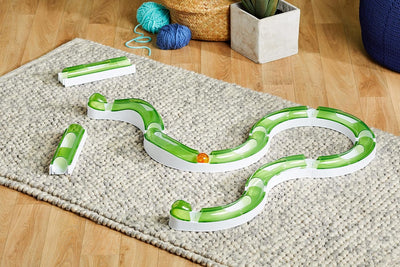 Catit Spielschiene, Super Circuit, interaktives Spielzeug für Katzen, Super