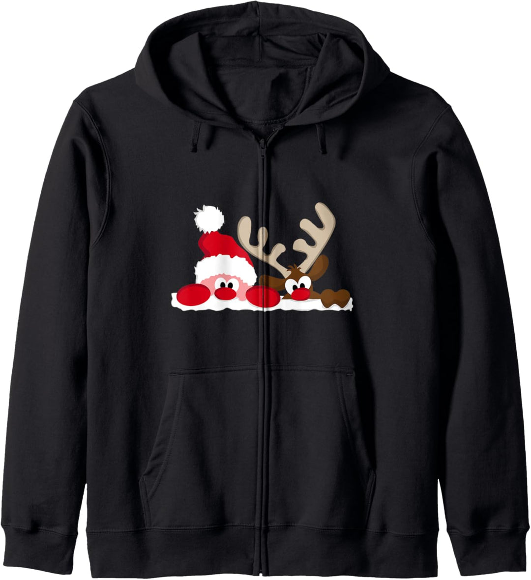 Weihnachts Outfit Weihnachtsmütze Ho Weihnachtsmann Rentier Kapuzenjacke