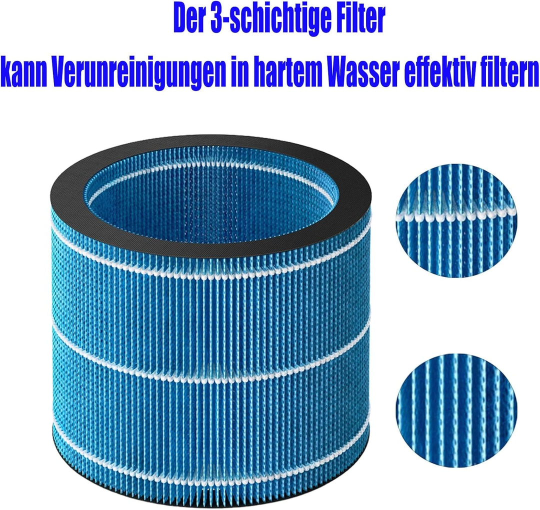 FY3446/30 Ersatzfilter für Philips Series 3000 Luftbefeuchtung | 3-Schichtiger Filter kompatibel mit