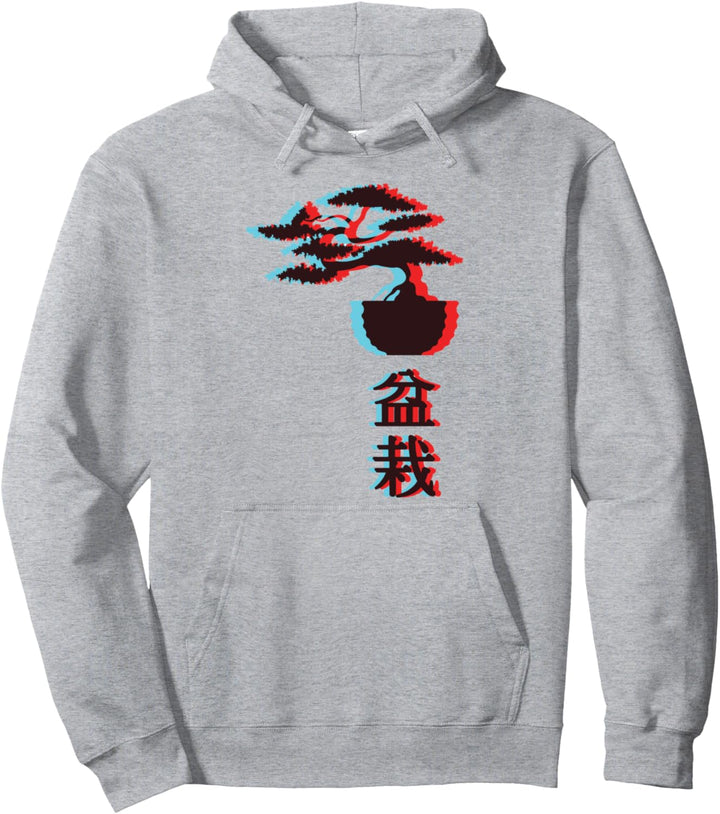 Bonsai Baum Grafik Japanische Zen Bonsai Pullover Hoodie